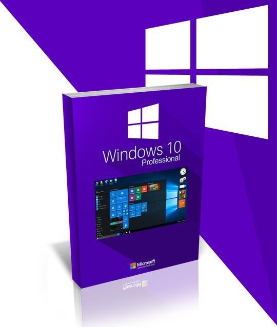 W10 PRO 32 / 64 BIT support & download included